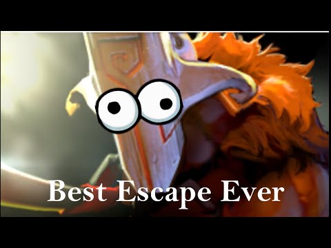Dota 2 fail juggernaut Best Escape ever