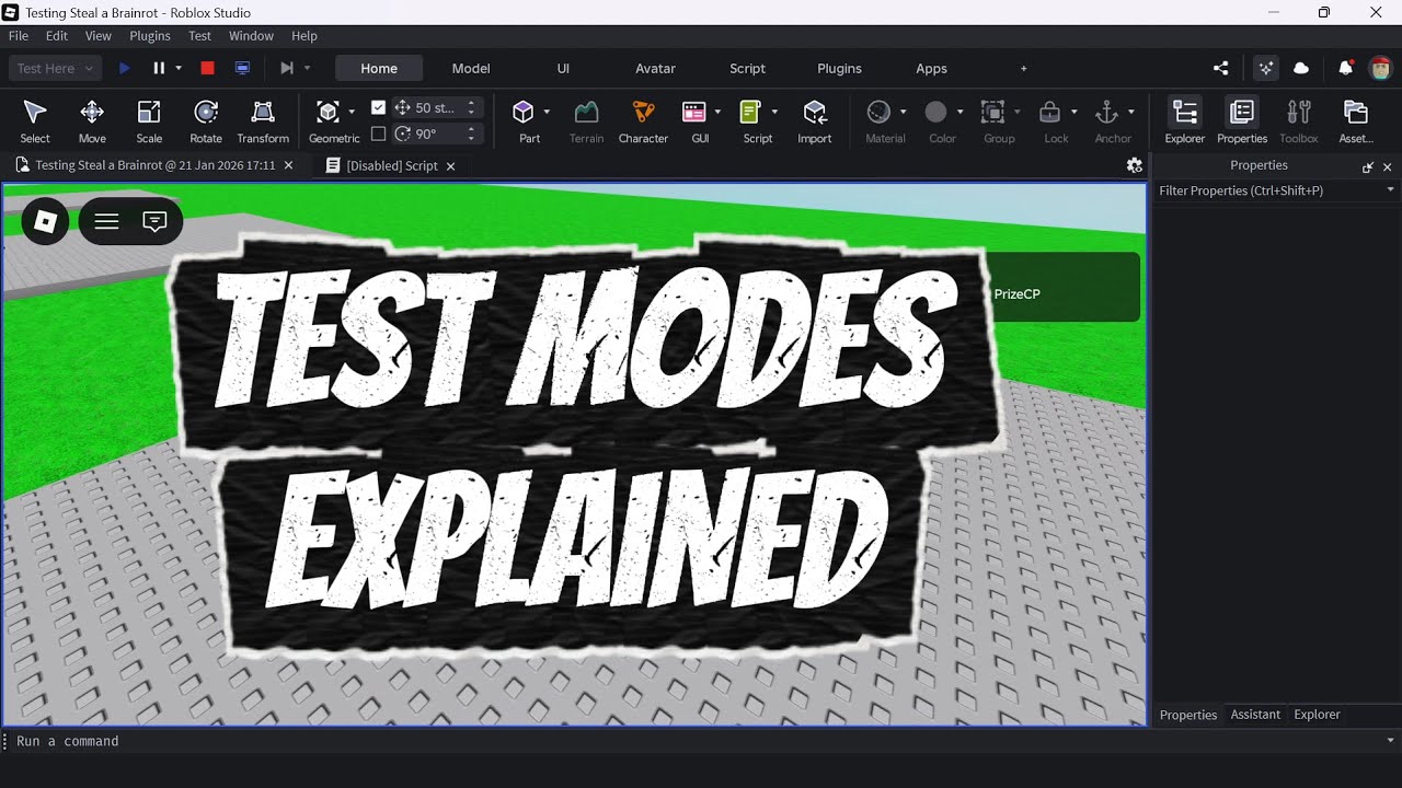 How to Test Your Roblox Game in Roblox Studio (Beginner Tutorial)