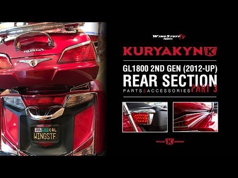 Kuryakyn Accessories for the GL1800 2012 & NEWER | Honda GoldWing REAR SECTION | WingStuff.com