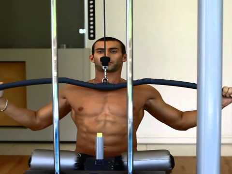 Front lat pull downs