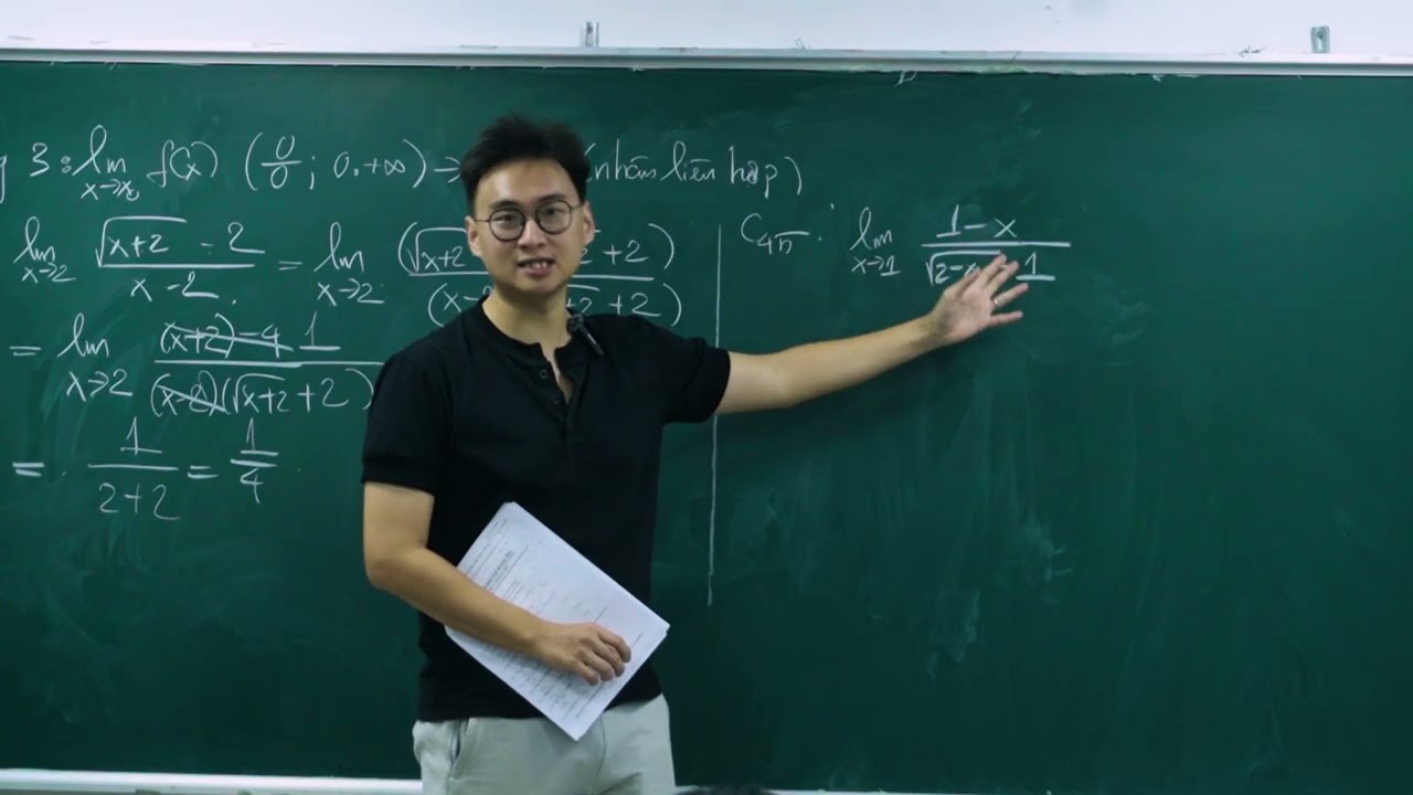 GIỚI HẠN HÀM SỐ BUỔI 2 X TIẾN TỚI X0 (DẠNG NHÂN LIÊN HỢP)