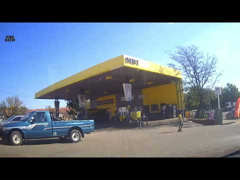 Driving in Small Town of Vrede - Free State