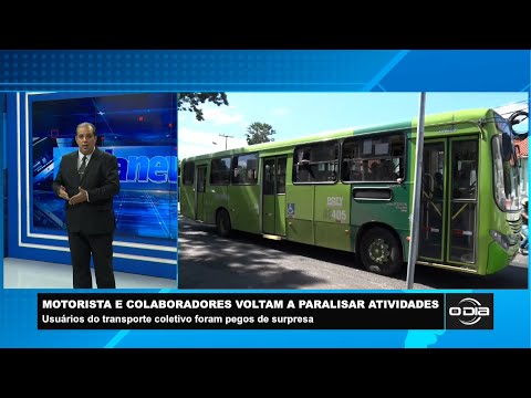 Motoristas e cobradores voltam a paralisar atividades 06 02 2023