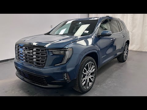 2026 GMC Acadia AWD Denali Ultimate in Blue for sale at Davis GMC Buick Lethbridge in Lethbridge, AB