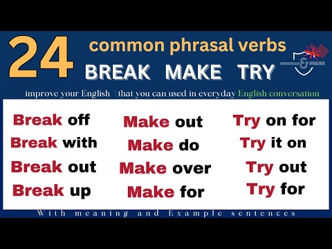 30 common phrasal verbs with the words COME LOOK GO used in daily English conversation