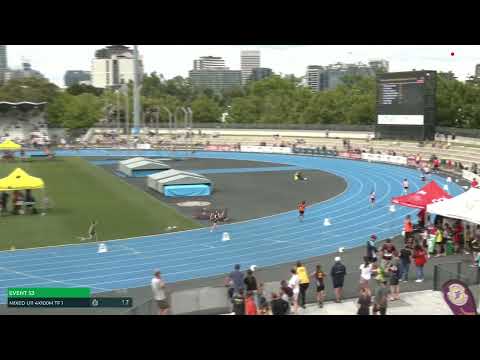 Mixed U11 4x100m Timed Final 1: 2023/24 Commonwealth Bank State Relay Championships