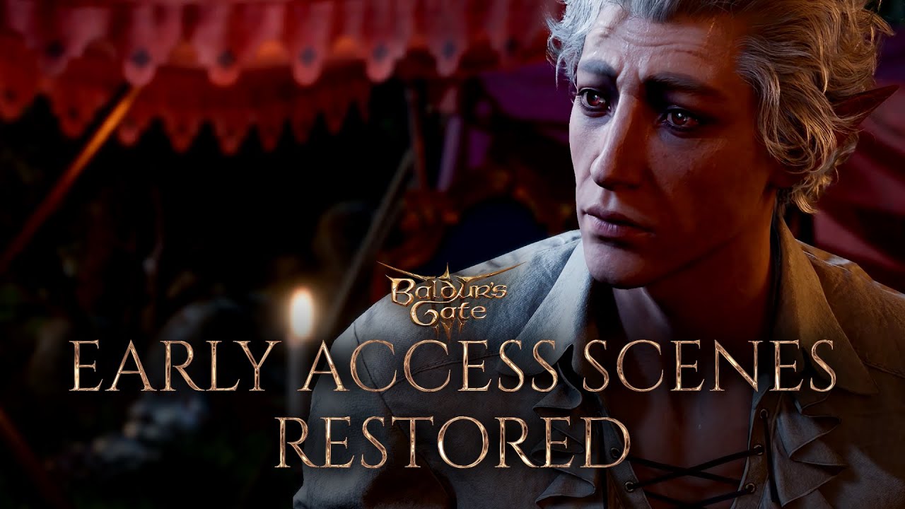 Early Access Scenes Restored - Out Now! | Mod Trailer - Baldur's Gate 3 - YouTube