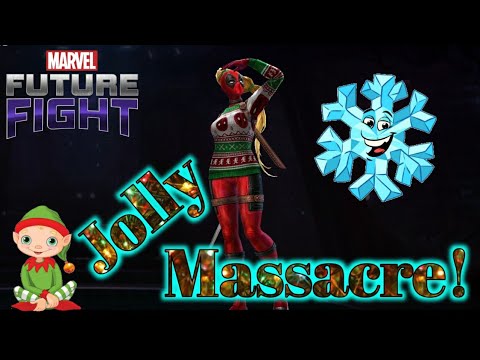 Lady Deadpool(holiday party uni) is just ridiculous;)Proxima 99 Marvel Future Fight