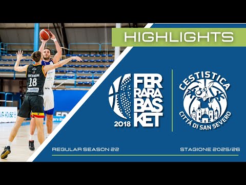 Adamant Ferrara vs. Allianz Pazienza San Severo Highlights | National Serie B | 2025/26