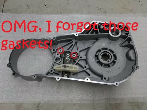 Replacing the outer Primary Cover and Gasket on my 2004 Harley Dyna FXDI Super Glide - Take 2