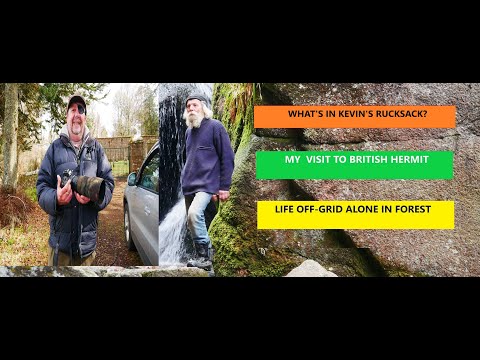 Visit to Scottish Hermit, Jake Williams| Meeting KEVIN| Burn O'Vat|  Отшельник Scotland