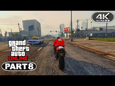 GTA Online 4K Gameplay Walkthrough Part 8 - No Commentary