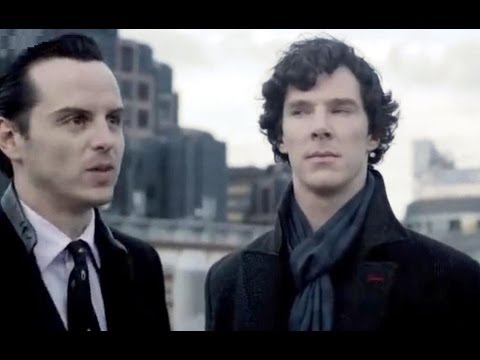 Sherlock and Moriarty's Rooftop Showdown | Sherlock Series 2 | BBC Studios