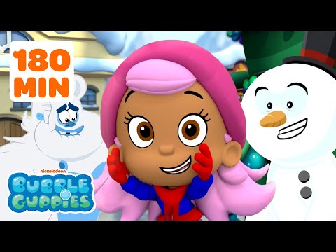 Molly’s Magical Holiday Adventures! ❄️ | 3 HOURS of Bubble Guppies | Nick Jr.