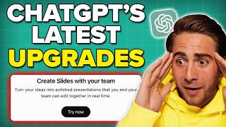 ChatGPT’s New Updates Just Changed Everything (ChatGPT Slides, Skills & More)
