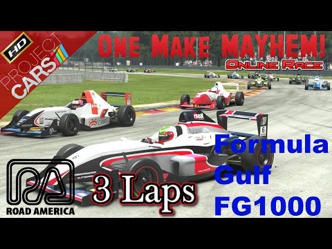 project CARS: Online Formula Gulf One Make Mayhem | Multiplayer Session Lobby