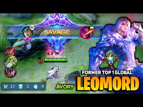PERFECT SAVAGE! Avory Top Global Leomord Offlane Gameplay [ Leomord Best Build 2021] Mobile Legends