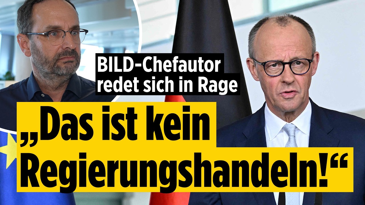 BILD-Chefautor Tiede tobt! Keine Hilfe für Bürger trotz steigender Spritpreise | Vertraulich-Clips