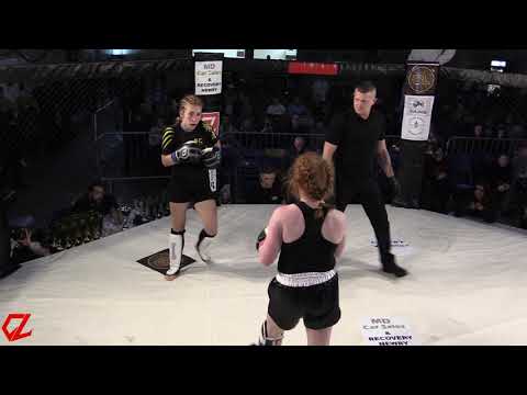 Sinéadh Ní Nualláin (SBG Ballina) v Lola Safronova (Sanda MMA) - 60kg K-1 - 3x2mins