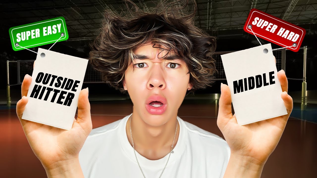 I Ranked All The Volleyball Positions From Easiest to Hardest...