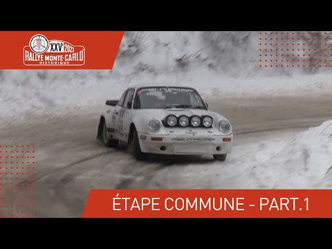 Rallye Monte-Carlo Historique 2023 - Étape Commune 1
