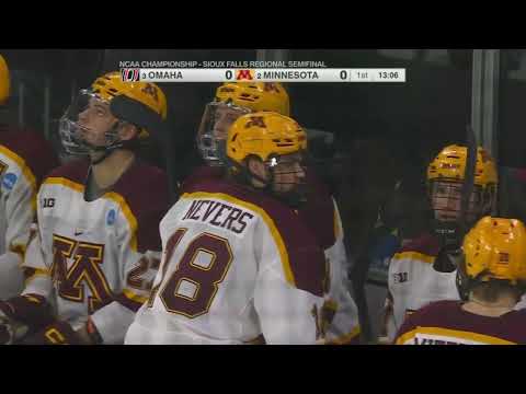 2024 NCAA Hockey Tournament  Regional 1st Round Omaha vs Minnesota 3 28 2024