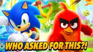 Sonic x Angry Birds Crossover Announced! (WTH is It?!)