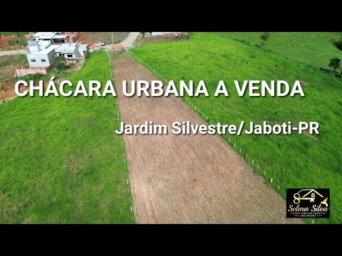 CHÁCARA URBANA COM AGUA LUZ ACESSO INTERNET FIBRA TODA FECHADA MUNICÍPIO JABOTI PARANÁ R$ 220.000,00