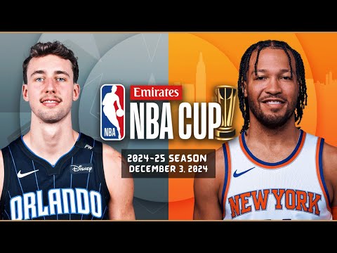 MAGIC at KNICKS | EMIRATES NBA CUP 🏆 | FULL GAME HIGHLIGHTS | December 3, 2024 | 2024-25 Season