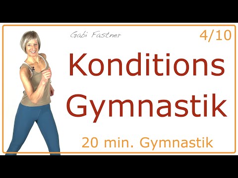 4/10🔸20 min. Konditions Gymnastik | ca. 2400 Schritte und 200 Kcal verbrennen