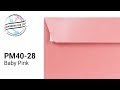110x220 Baby Pink Pearlescent Peel & Seal 120 Gsm Envelopes