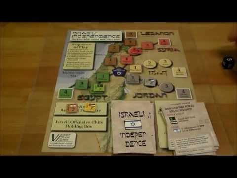 Israeli Independence - How To Play and two Playthroughs