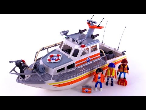 Playmobil Coast Guard Rescue Boat review! set 5540