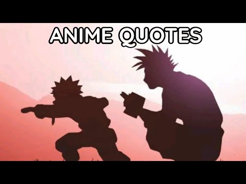 Anime Quotes with Deep Meaning