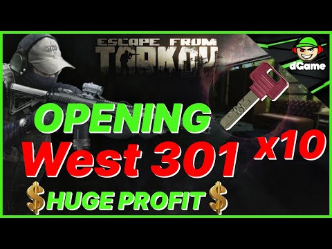 Huge Profit After Unlocking West 301 Key 10 times in Escape from Tarkov