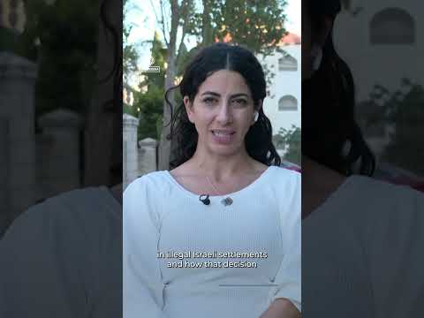 ‘A bit too late, but important’: UK bans goods from Israeli settlements | AJ #shorts