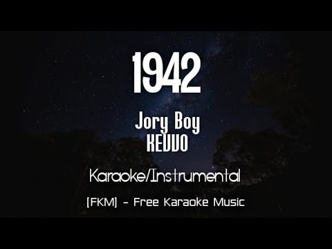Jory Boy x KEVVO - 1942 (Karaoke/Instrumental) | [FKM] Free Karaoke Music