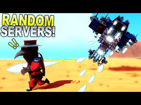 I Joined Random Servers and Was Hunted By A Drone Pilot! - Trailmakers Gameplay