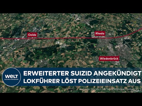 NRW: Betrunkener Lokführer löst Polizeieinsatz aus – Stationen ausgelassen und zu schnell gefahren