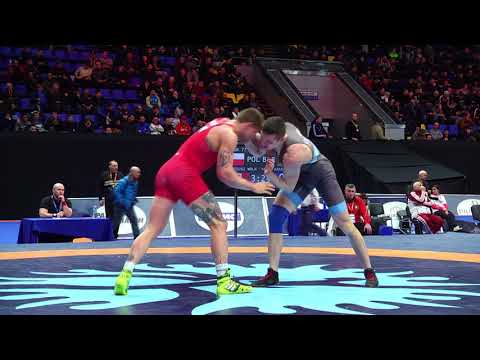 1 2 Final GR   77 kg POL MATEUSZ WOLNY BLRYANOR KASIANKOU