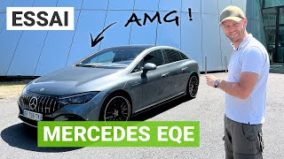 Essai Mercedes EQE AMG : une berline pousse-au-crime !