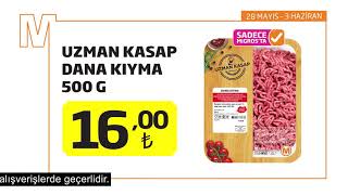 500 Gram Uzman Kasap Dana Kıyma Migros'ta Sadece 16,00 TL!