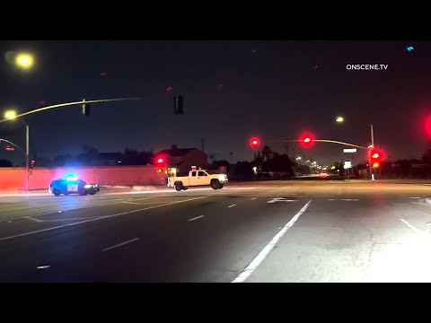 CHP Ends Multi-City Pursuit With PIT Maneuver in Highland