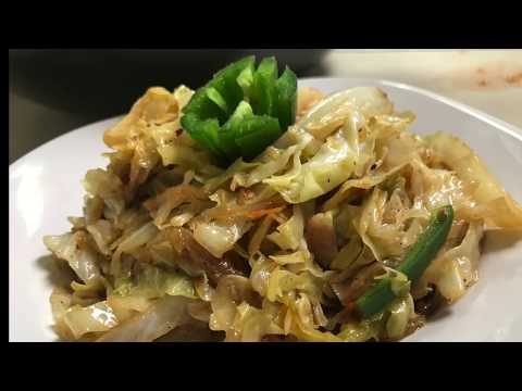 Tikil Gomen (Sauteéd Cabbage)| Ethiopian/Eritrean Foods BY HabeshChef