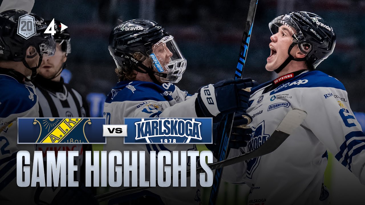 AIK vs. BIK Karlskoga | Highlights 5/1
