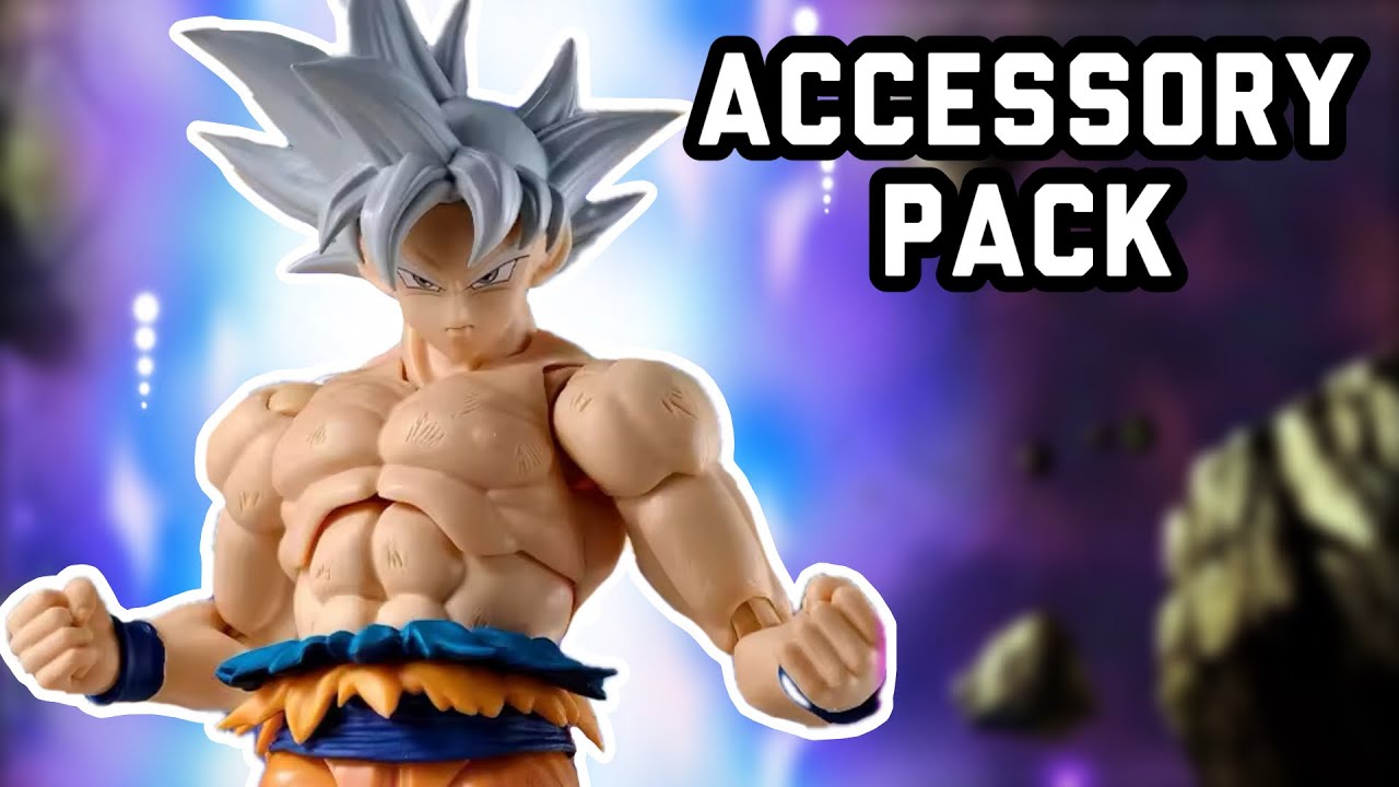 TK015 DIY Ultra Instinct Mastered Accessory Kit For SH Figuarts Goku Tamashii Nations BANDAI