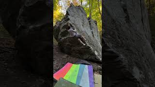 Video thumbnail of Broken Hearted Direct, V7. New River Gorge