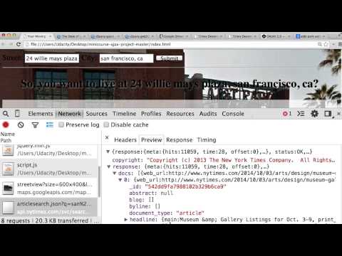 Nyt Implementation Intro To Ajax