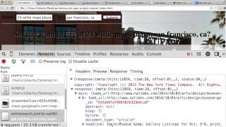 NYT Implementation - Intro to AJAX