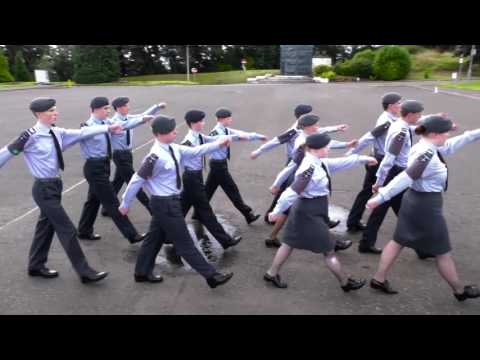 2367Sqn's 2016 Drill Squad - Regional Drill Competition